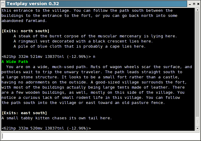 Textplay 0.24 screenshot